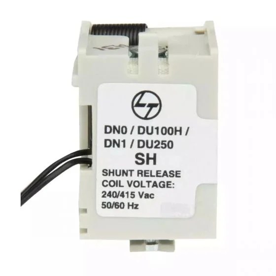 cm97883omoo_acc_dn0_1_du100h_250_shunt240_415vac_lft_front.jpg DU100D/DU125D/DU100H/DU125H/DU250/DU250C/DN0/DN1 MCCB Accessory Shunt Release 240/415 V AC | L&T