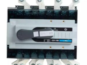 C-Line Manual Changeover Switch FR1 100A 4P 415V AC Open Execution Direct Handle | L&T