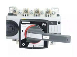 C-Line Manual Changeover Switch FR2 125A 4P 415V AC Open Execution Extended Handle | L&T