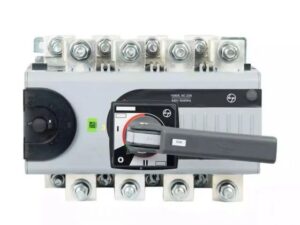 C-Line Manual Changeover Switch FR5 1000A 4P 415V AC Open Execution Extended Handle | L&T