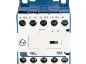 MX0 Mini Control contactor 4A 4P 415V AC 4NO AC-15 110V AC Coil 50 Hz | L&T