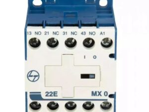 MX0 Mini Control contactor 4A 4P 415V AC 2NO+2NC AC-15 110V AC Coil 50 Hz | L&T