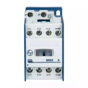 MNX Contactor 9A 3P 415V AC In Built 1NO+1NC AC-3 24V AC Coil 50/60 Hz (CS94106GOOO) | L&T