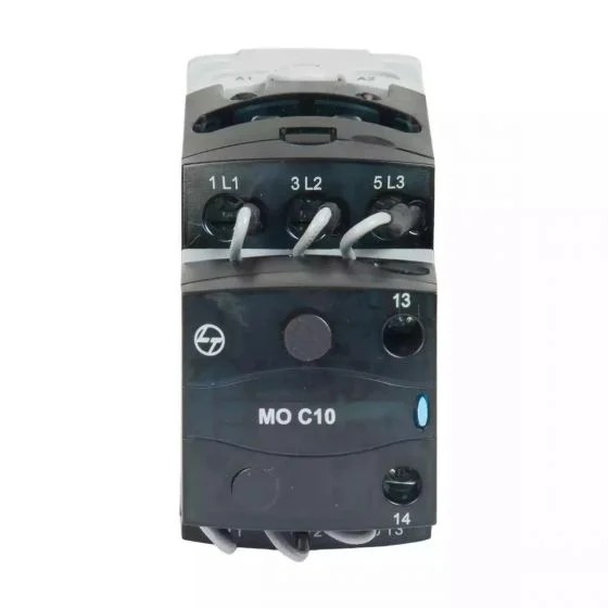 cs96156booo_mo_c_10_front.jpg MO C Capacitor Duty Contactor 10kVAr 3P 440V AC In Built 1NO AC-6b 240V AC Coil 50/60 Hz | L&T