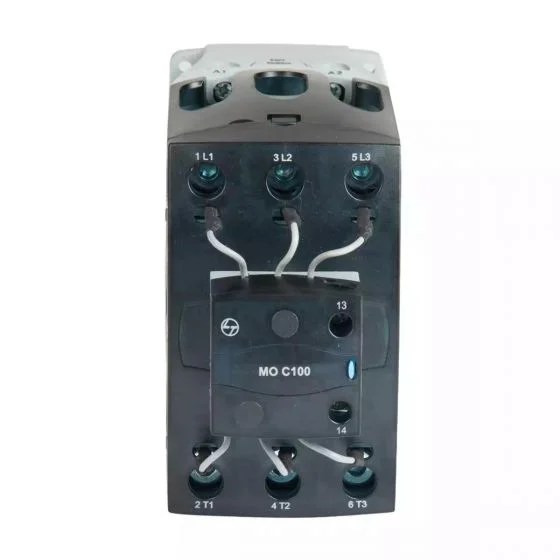 cs96158booo_mo_c_100_front.jpg MO C Capacitor Duty Contactor 100kVAr 3P 440V AC In Built 1NO AC-6b 110V AC Coil 50/60 Hz | L&T