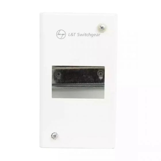 dbenc004sd_enclosure_4w_sd_ip30_front_1.jpg Exora DB Enclosure 4 Way Single Door IP30 | L&T