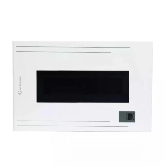 dbspn012gd_spn_12w_glazed_ip43_front.jpg Exora DB SPN 8 Way Glazed Door IP43 | L&T