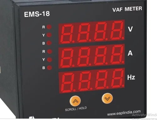 eapl-ems-series-ems-18-vaf-meter.jpg EMS-18 | VAF Meter, Size 96×96, 3Phase 4Wire EAPL