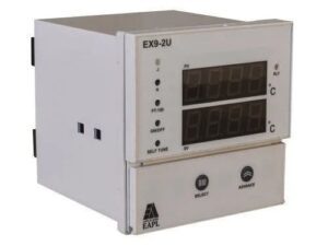 EX9-2H-U | Dimension: 96×96, 2set point, 2display Heater type 1Rly c/o per set point, J/K/PT-100 EAPL
