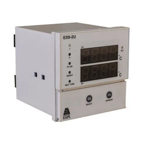 EX9-2H-U | Dimension: 96×96, 2set point, 2display Heater type 1Rly c/o per set point, J/K/PT-100 EAPL