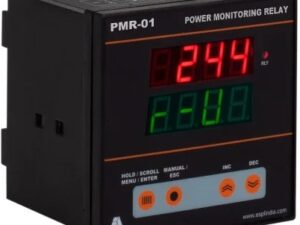 PMR-01A | With Aux supply Panel Mount, Power Monitoring Relaywith 100mm CBCT, Input-3P 4W, Rly 1C/O,10A EAPL