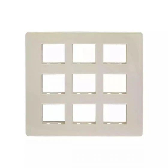 engem18modulegridframe18modulecove_cb93118fw00_front.jpg enGem 18 module grid frame + 18 Module Cove White | L&T
