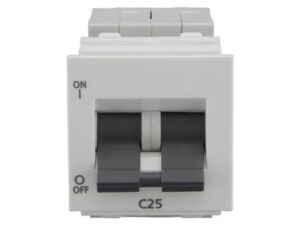 enGem 25A DP Mini MCB 3 kA White | L&T