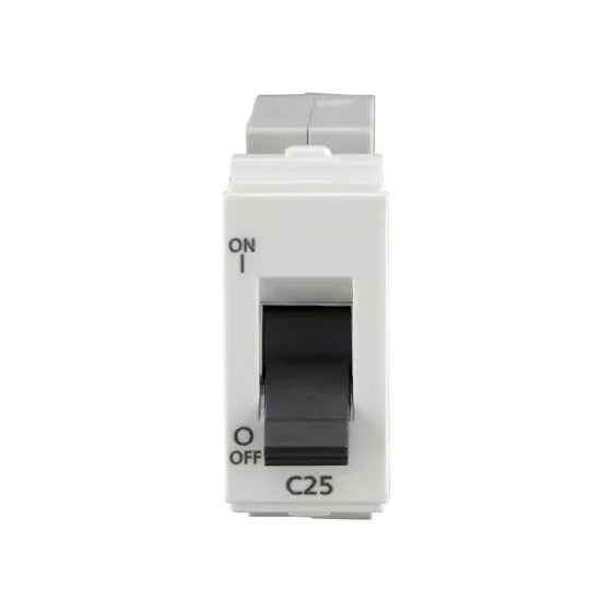 engem25aspminimcb3ka_cb93101kw25_front.jpg enGem 25A SP Mini MCB 3 kA White | L&T