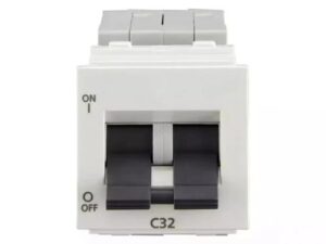 enGem 32A DP Mini MCB 3 kA White | L&T