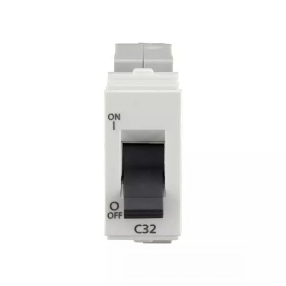 enGem 32A SP Mini MCB 3 kA White | L&T