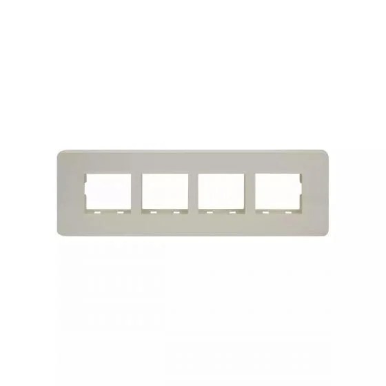 engem8modulegridframe8modulecoverhorizontal_cb93108fw00_frontcopy.jpg enGem 8 module grid frame + 8 Module Cover Horizontal White | L&T