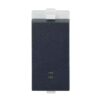 enGem Switch 16A 1-way with indicator 1M Stone Grey | L&T