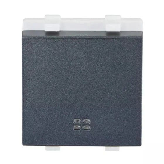 enGem Switch 32A DP with Indicator lamp 2M Stone Grey | L&T