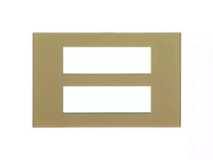 englaze 12 module Glass plate C Gold | L&T