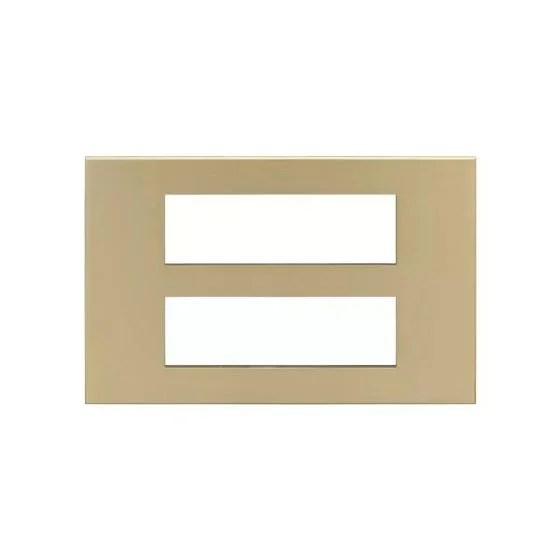 englaze12modulemetalplatemgold_cb92112fg03_front.jpg englaze 12 module Metal plate M Gold | L&T