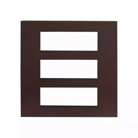englaze 18 M Mocha Wood plate | L&T