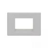 englaze 3 module plate M Silver | L&T