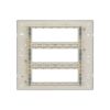 englaze 18 module plate M Silver | L&T