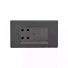 englaze Shaver socket 4M M Grey | L&T