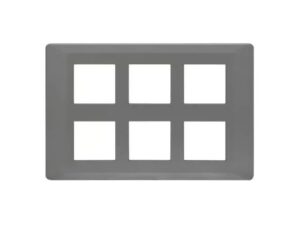 entice 12 module plate- Eco Grey | L&T