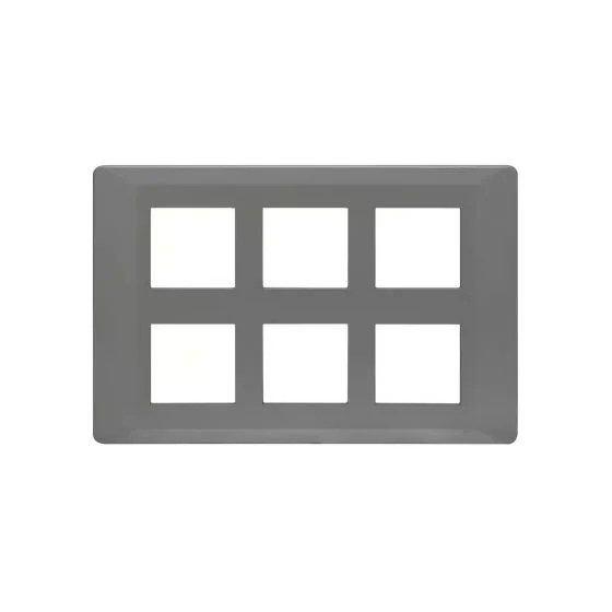 entice 12 module plate- Eco Grey | L&T