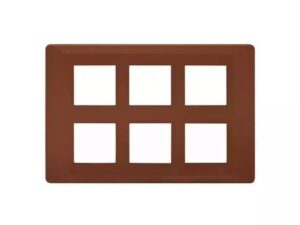 entice 12 module plate- Firestorm Orange | L&T