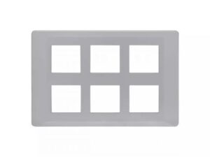 entice 12 module plate- Ice Silver | L&T
