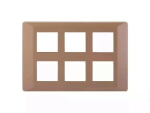 entice 12 module plate- Rose Gold | L&T