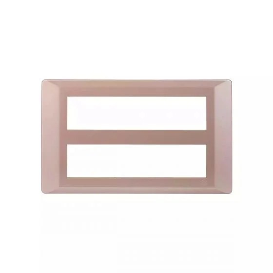 entice16moduleplate-rosegold_cb91116fl11_front.jpg entice 16 module plate- Rose Gold | L&T