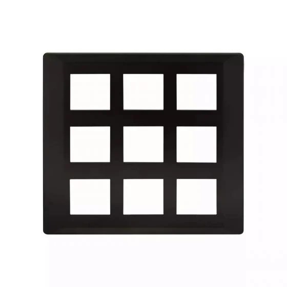 entice18moduleplate-blackbeauty_cb91118fb11_front.jpg entice 18 module plate- Black Beauty | L&T