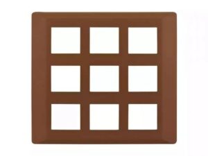 entice 18 module plate- Firestorm Orange | L&T