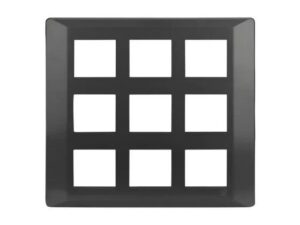 entice 18 module plate- Metallic Grey | L&T
