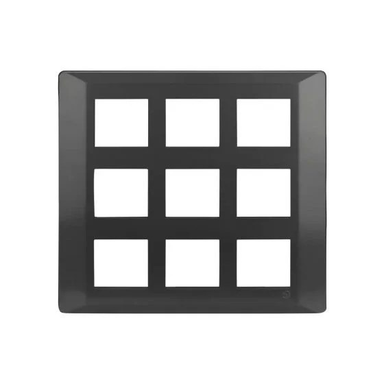 entice 18 module plate- Metallic Grey | L&T