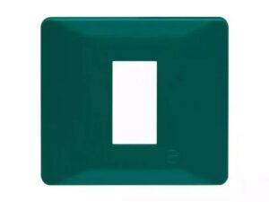 entice 1 module plate- Bottle Green | L&T