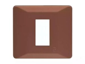 entice 1 module plate- Firestorm Orange | L&T