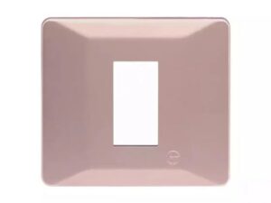 entice 1 module plate- Rose Gold | L&T