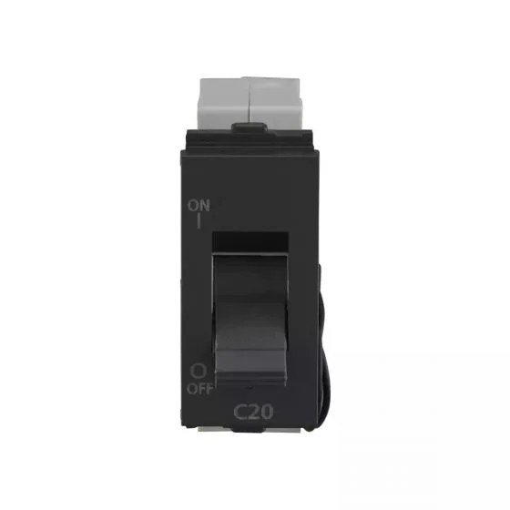 entice20aspminimcb3kacgrey_cb91101kg20_front.jpg entice 20A SP Mini MCB 3 kA C Grey | L&T