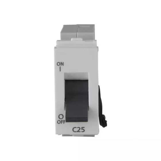 entice25aspminimcb3ka_cb91101kw25_front.jpg entice 25A SP Mini MCB 3 kA White | L&T