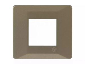 entice 2 module plate- Rustic Gold | L&T