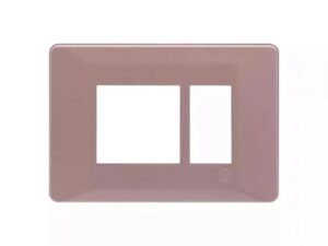 entice 3 module plate- Rose Gold | L&T