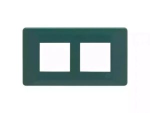 entice 4 module plate- Bottle Green | L&T