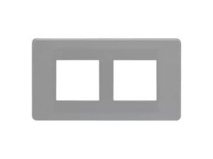 entice 4 module plate- Eco Grey | L&T