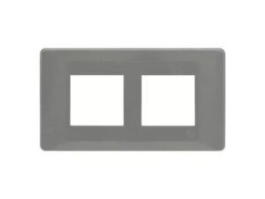 entice 4 module plate- Metallic Grey | L&T