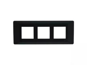 entice 6 module plate- Black Beauty | L&T